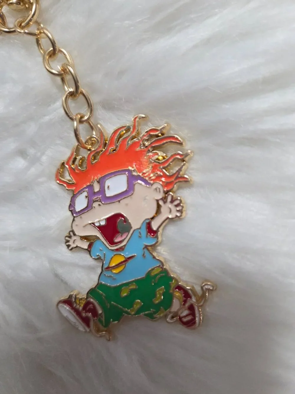 Rugrats Chuckie Keychain